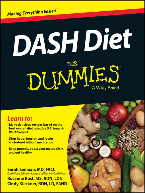 Cover image for DASH Diet For Dummies